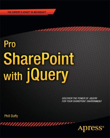 Pro SharePoint with jQuery Book Cover